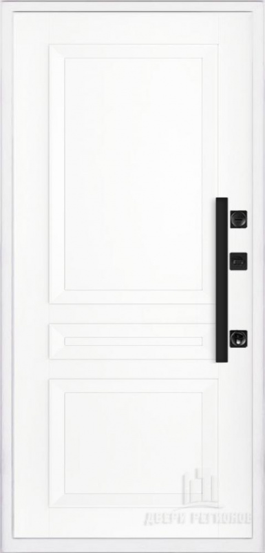 Входная дверь Regidoors ROYAL NORD Авангард "Эмаль белая" - второе изображение
