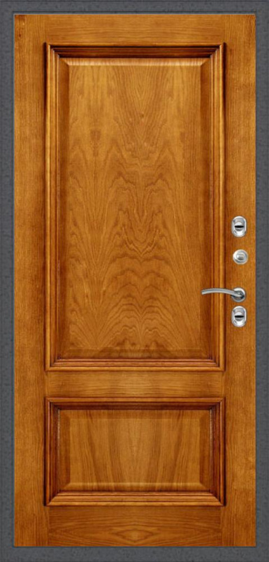 Входная дверь Regidoors Термо 3 Серебро Корсика "Patina Antico" - второе изображение