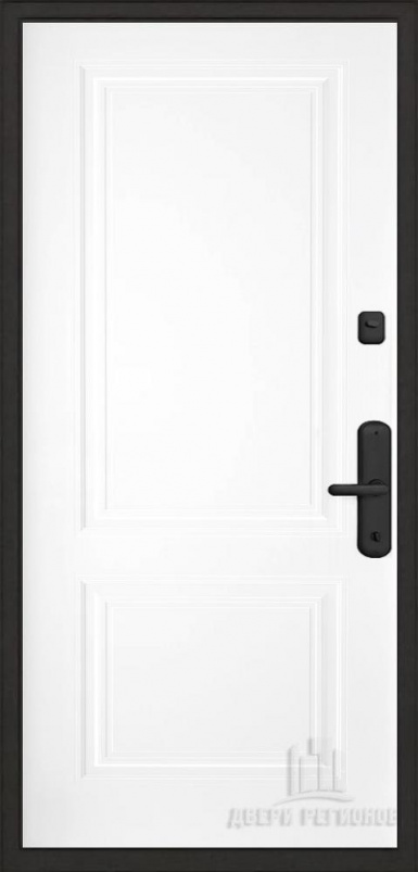 Входная дверь Regidoors ФЛАГМАН ДОМИНИОН Богемия "Эмаль белая" - второе изображение