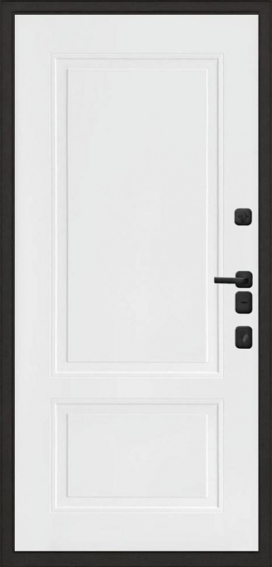 Входная дверь Regidoors МАЛАХИТ ТЕРМО Лана "Белый софт" - второе изображение