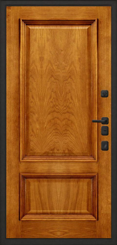 Входная дверь Regidoors МАЛАХИТ ТЕРМО Корсика "Patina Antico" - второе изображение