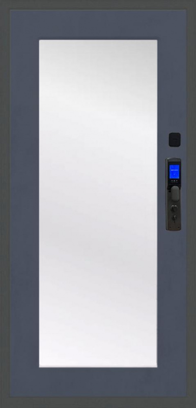 Входная дверь Баяр M2055 Face ID Пастораль, Цвет "Силк титан" - второе изображение