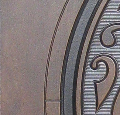 Входная дверь Лекс Витязь 33 "Винорит Golden с черной патиной"