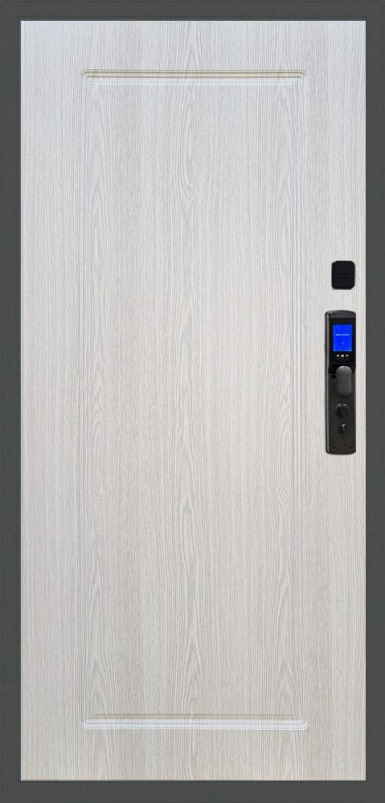 Входная дверь Баяр M2055 Face ID ФЛ-119, Цвет "Беленый дуб" - второе изображение